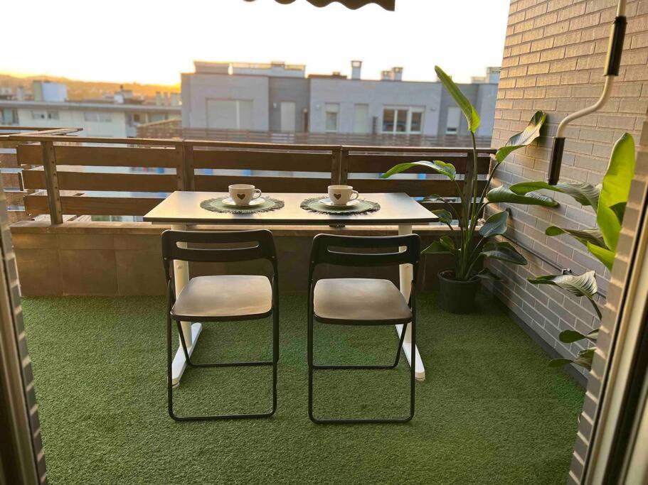 Luminoso Atico Con Terraza Apartment Santander Bagian luar foto