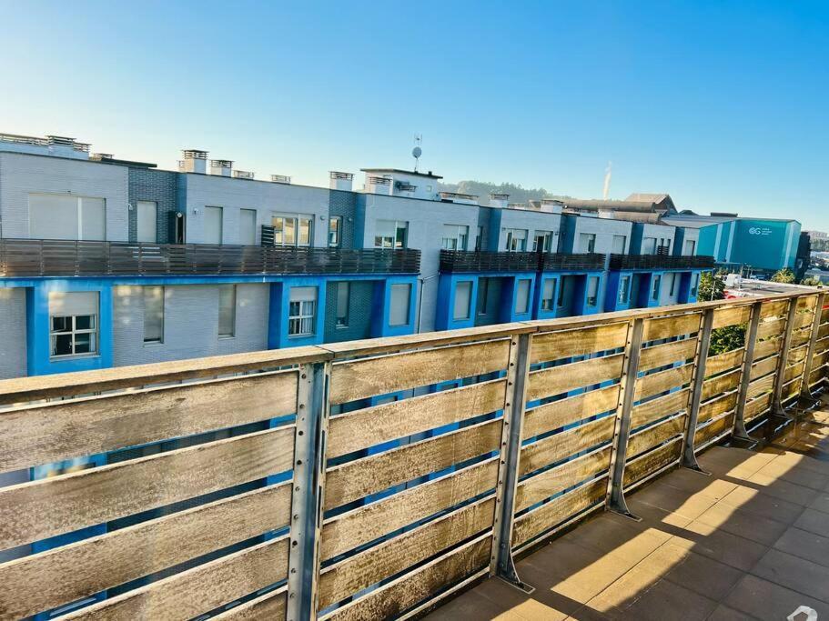 Luminoso Atico Con Terraza Apartment Santander Bagian luar foto